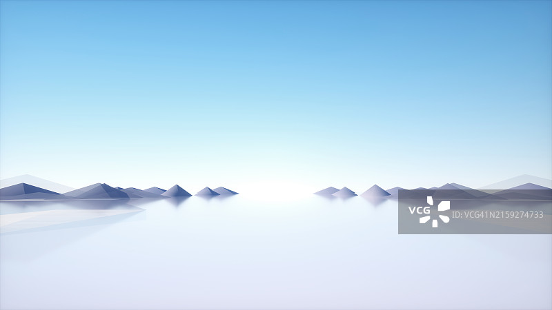 三维现代城市建筑和广场开放空间背景地图图片素材