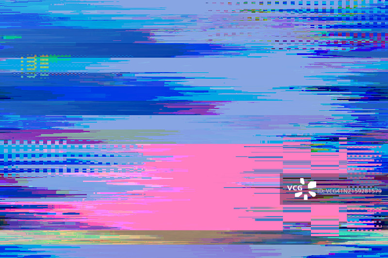 蓝粉色污渍设计故障风背景图片素材