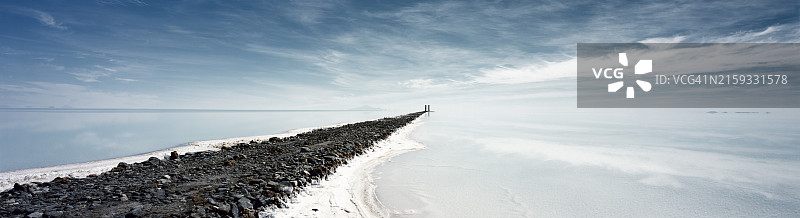 玻利维亚乌尤尼盐沼图片素材