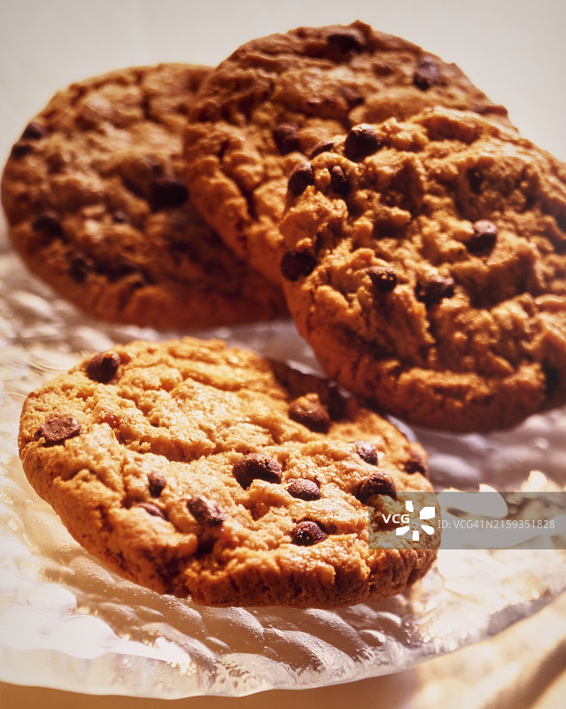 巧克力曲奇饼图片素材