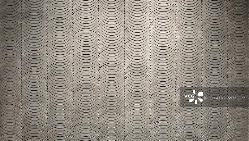 以不寻常方式排列的瓷砖墙图片素材