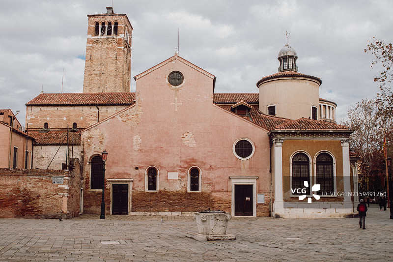 威尼斯圣贾科莫广场图片素材