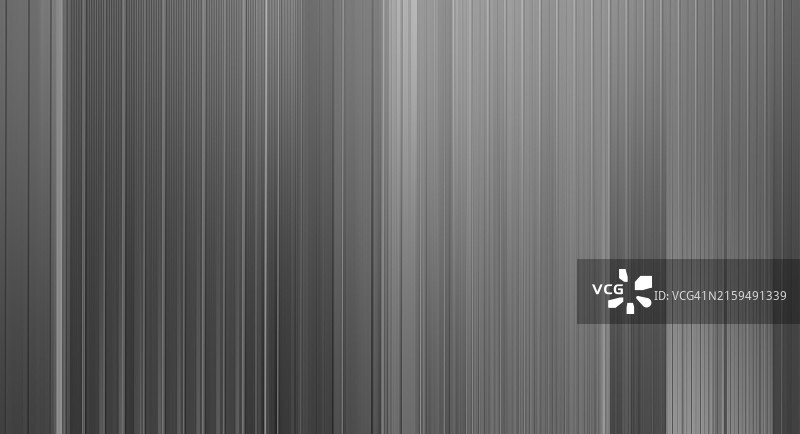 现代抽象背景—银灰色几何垂直条纹的闪亮钢和拉丝金属—未来主义背景图片素材