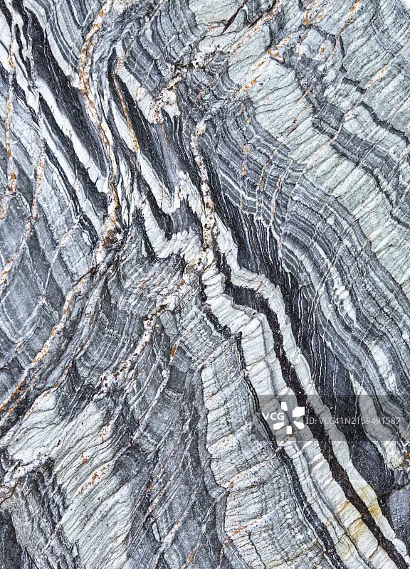 英国苏格兰艾莱岛的抽象岩石图案图片素材