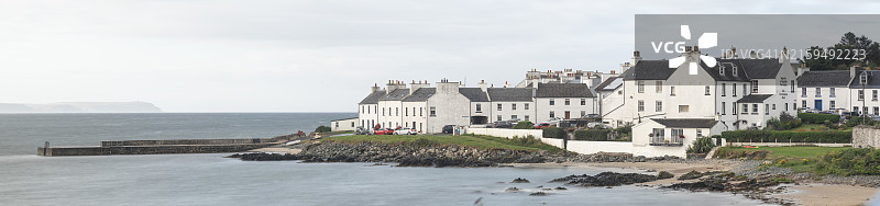 英国苏格兰艾莱岛夏洛特港风光图片素材