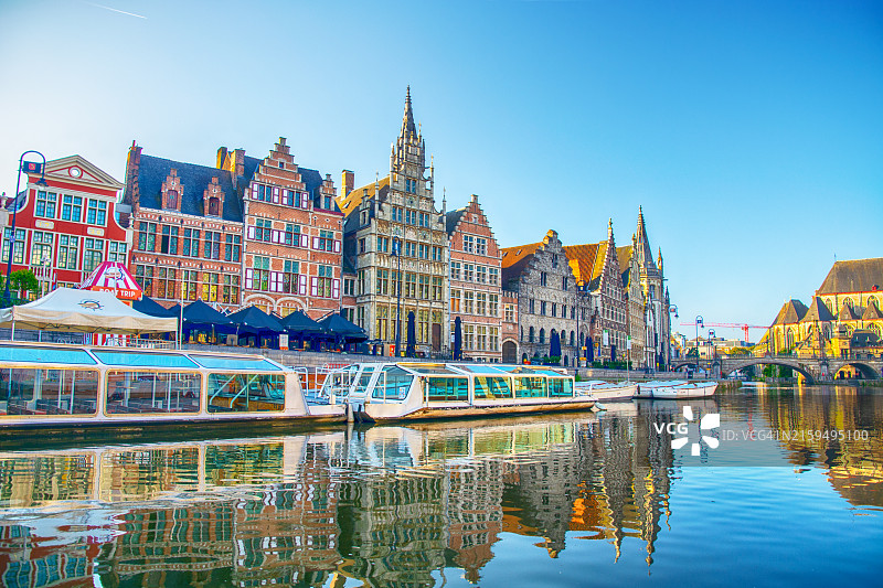 根特格拉斯莱码头图片素材