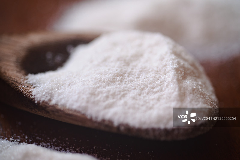 桌上 flour 的特写图片素材