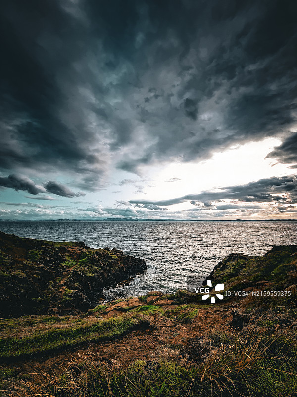 英国法夫海景图片素材