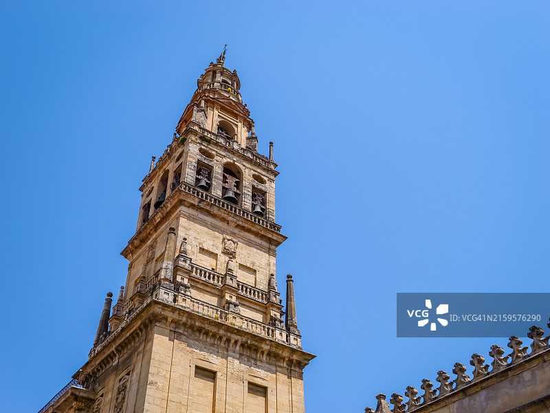 西班牙科尔多瓦：清真寺钟楼图片素材