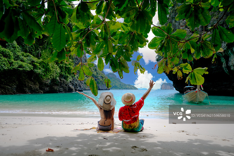 幸福岛上的夏天图片素材