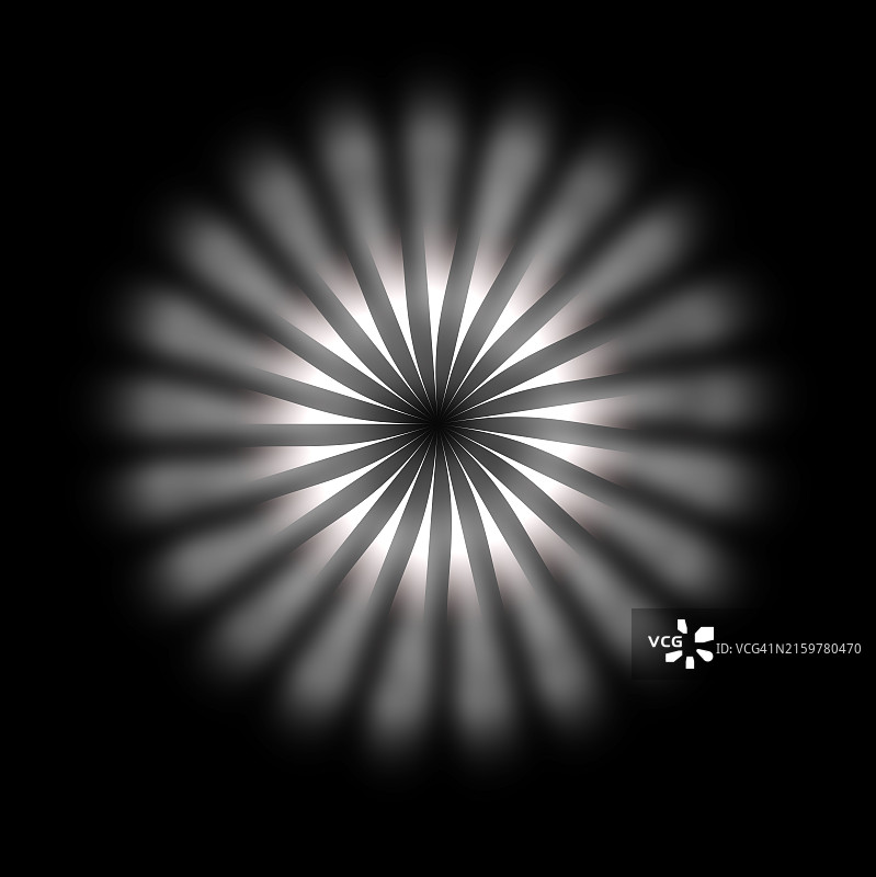 抽象背景，花瓣形状的白色光迹图片素材