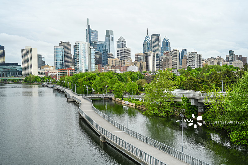 费城中心城区图片素材
