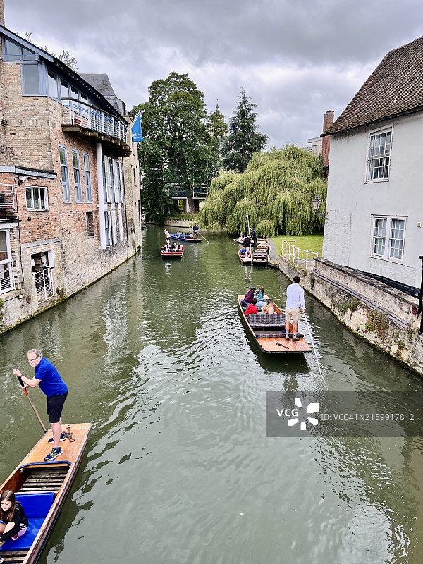 剑河撑篙船图片素材