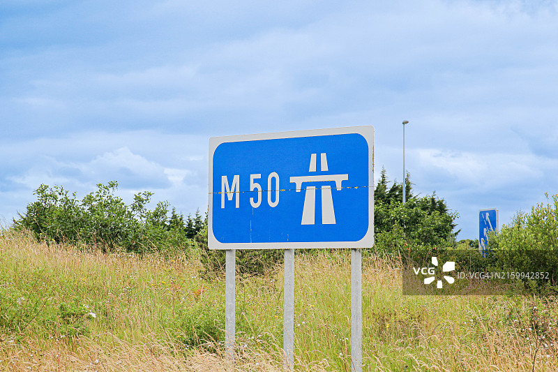 M50高速公路标志图片素材