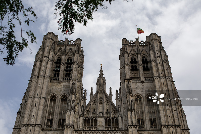布鲁塞尔圣弥额尔圣古都勒主教座堂图片素材