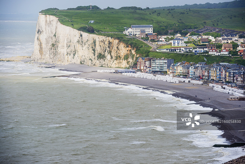 滨海梅尔斯，诺曼底图片素材