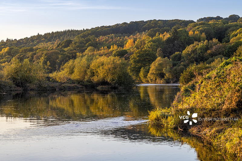 怀伊河风光图片素材