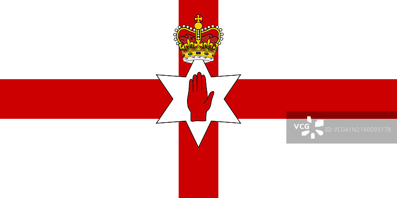 北爱尔兰旗帜图片素材