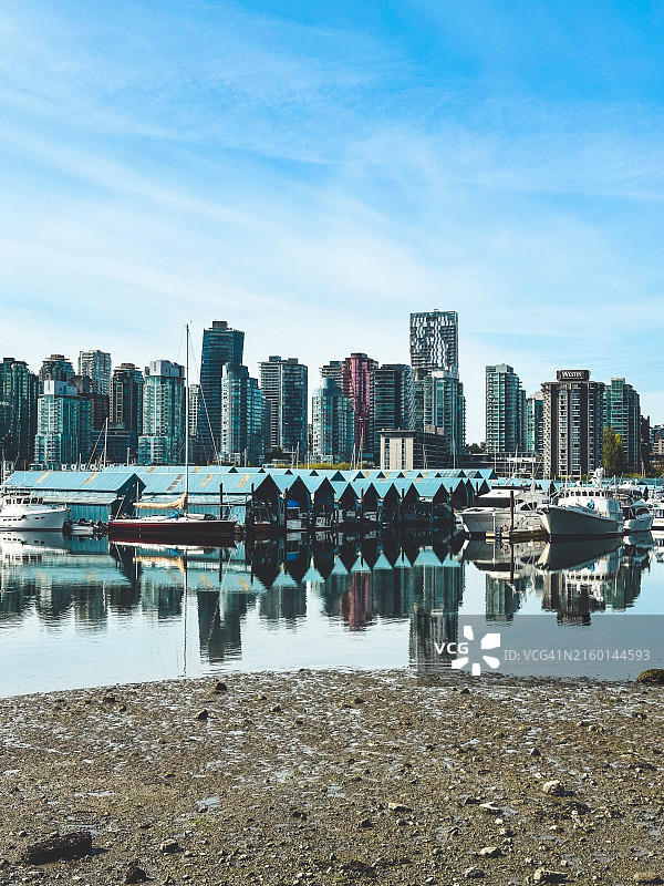 温哥华摩天大楼景色图片素材