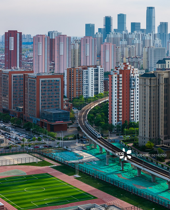 天津滨海金融中心（塘沽泰达）图片素材