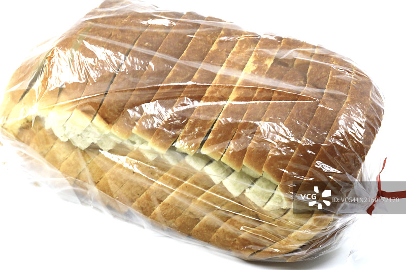 面包店里的切片面包图片素材