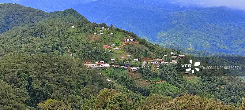 印度米佐拉姆邦锡阿尔苏克村图片素材