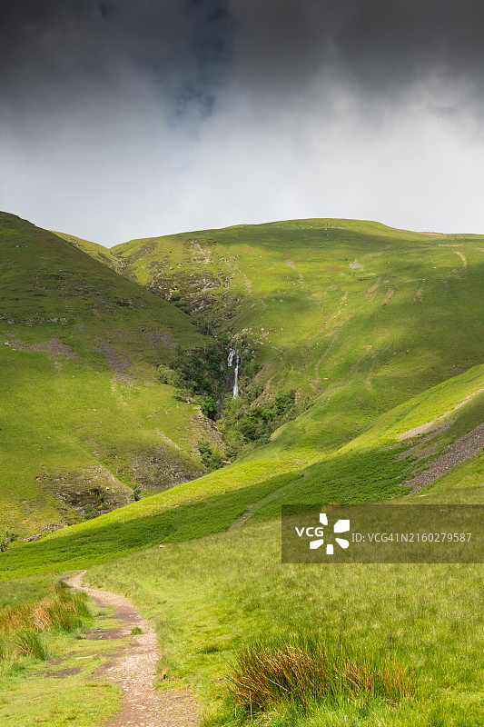 考特利喷泉，坎布里亚图片素材