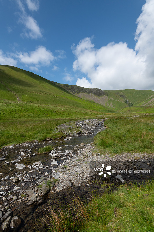 坎布里亚山涧图片素材