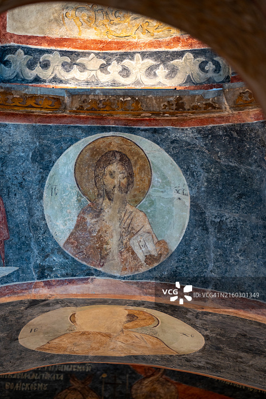 伊斯坦布尔历史悠久的埃迪尔内卡皮区和科拉教堂（卡里耶清真寺）图片素材