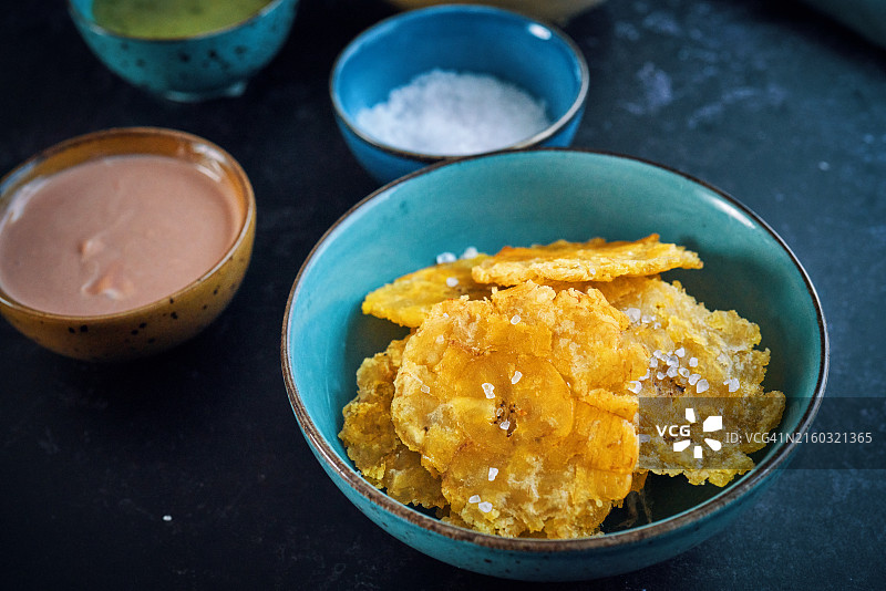 波多黎各炸大蕉图片素材