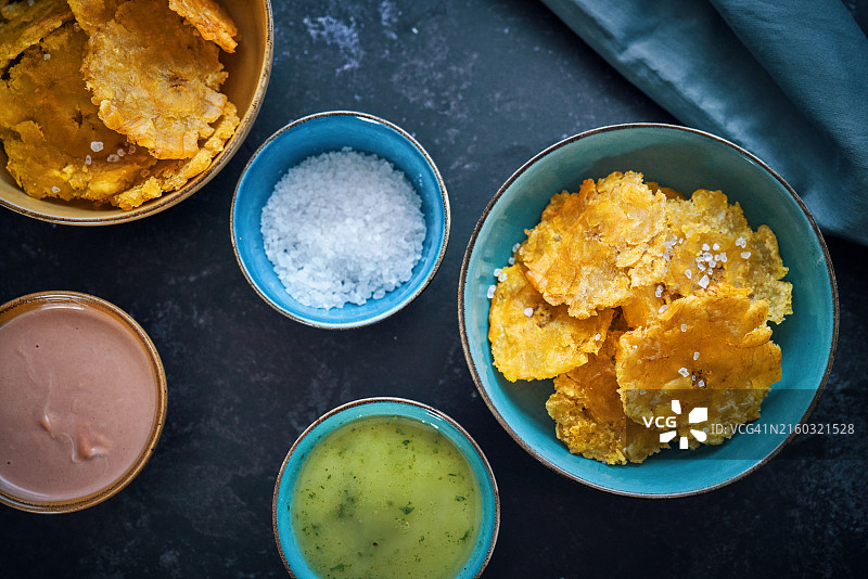 波多黎各炸大蕉图片素材