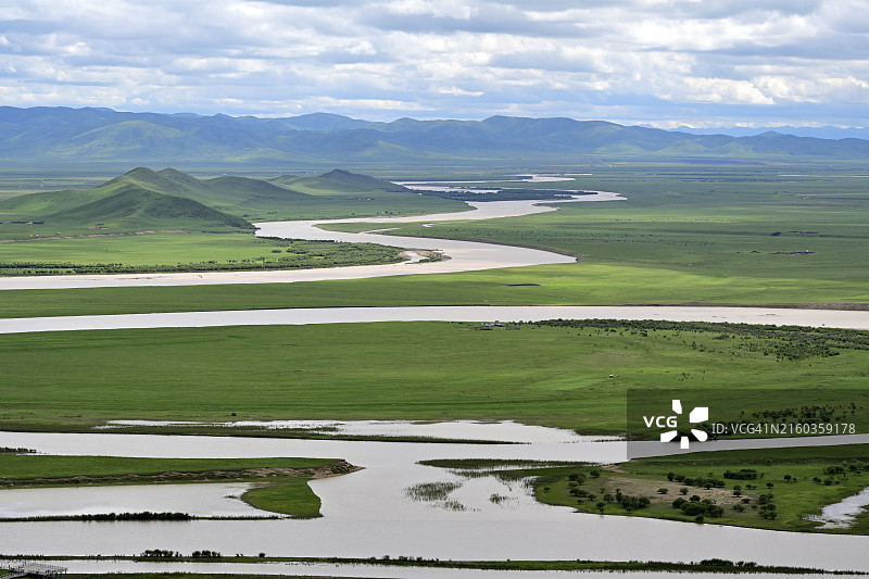 壮丽黄河的第一个海湾图片素材