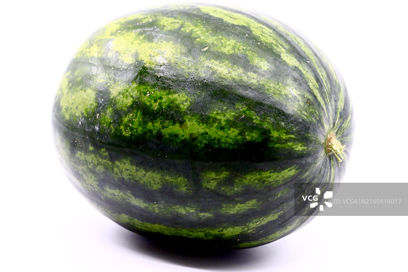 新鲜采摘的西瓜图片素材