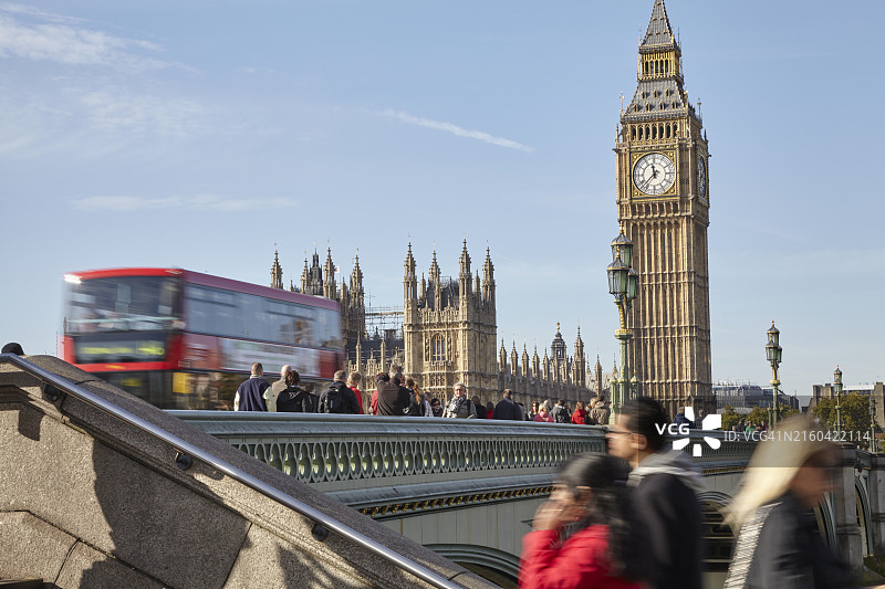 英国伦敦议会大厦图片素材