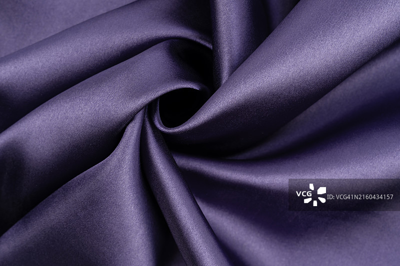 深紫色丝绸面料纹理背景图片素材