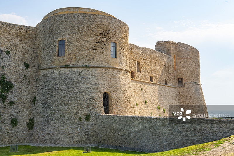 意大利阿布鲁佐阿拉贡城堡图片素材