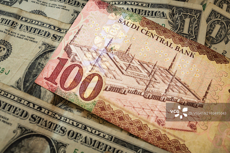 世界经济股票 - 石油美元图片素材