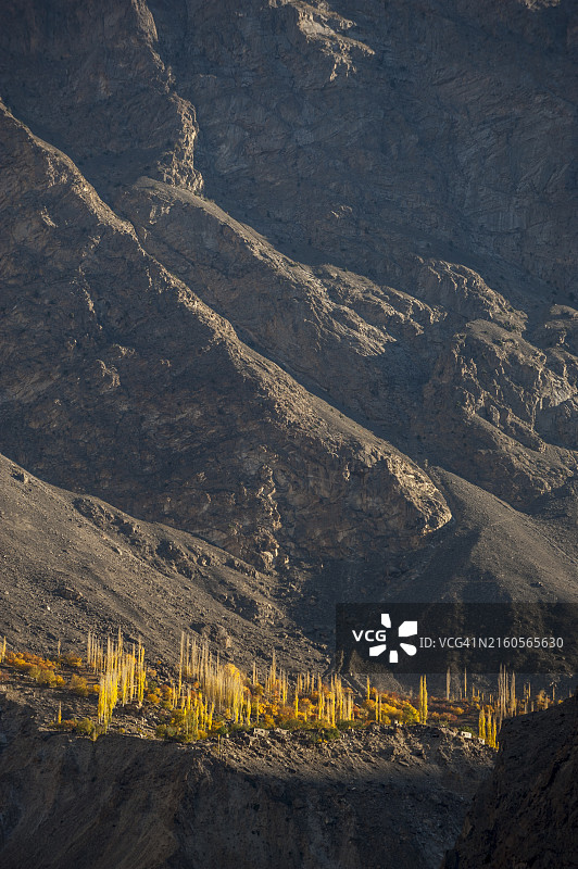 巴基斯坦的偏远村庄图片素材