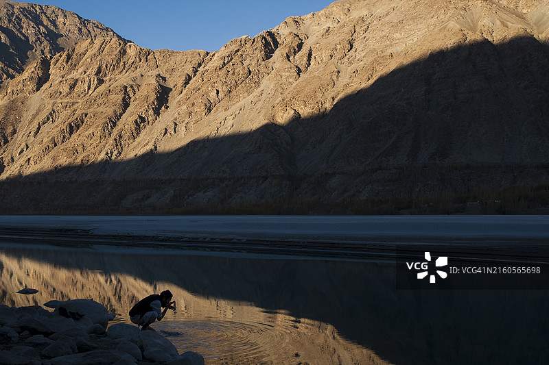 巴基斯坦北部的什约克河图片素材