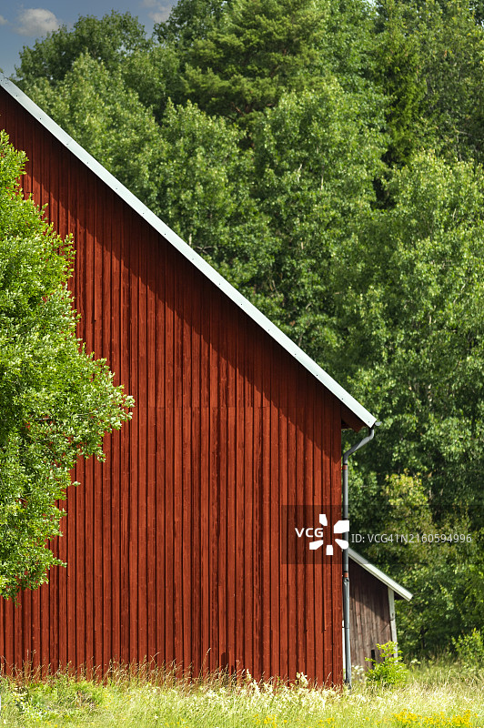 大型谷仓，小型谷仓图片素材