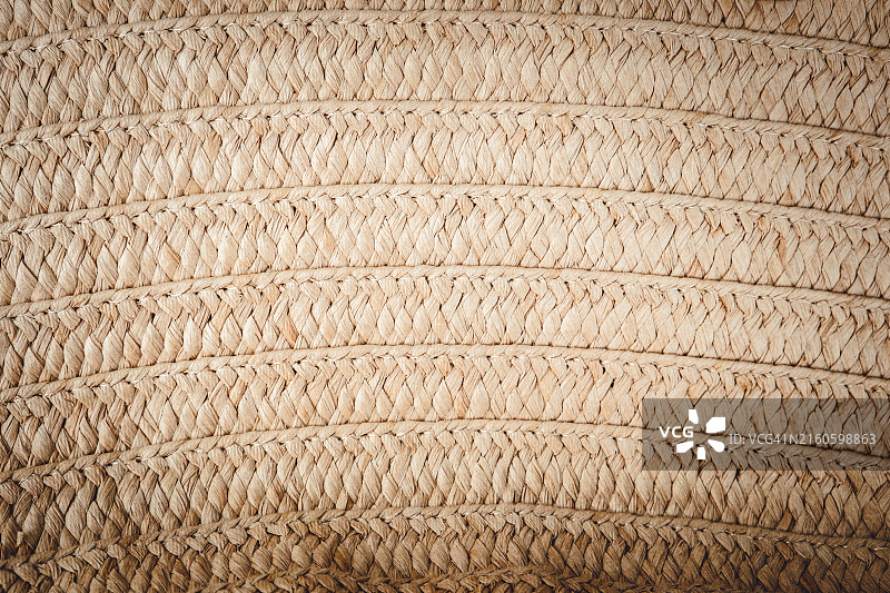 编织稻草全框背景图片素材