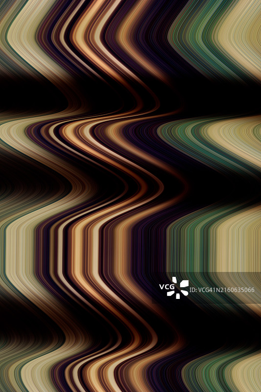 彩色曲线丝线图片素材