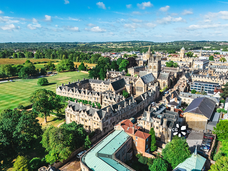 英国牛津的高景观图图片素材