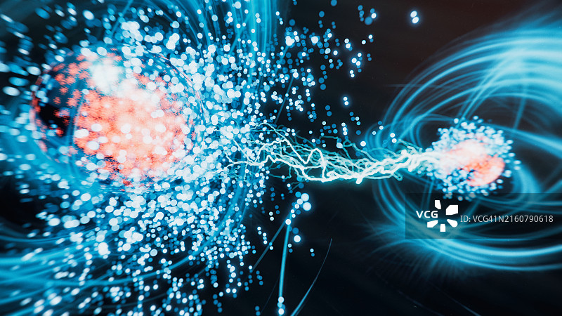 量子关联图片素材