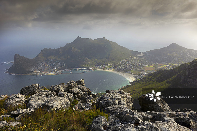 南非开普敦哨兵山徒步风景图片素材