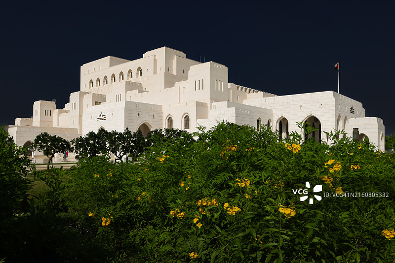 马斯喀特皇家歌剧院与花园图片素材