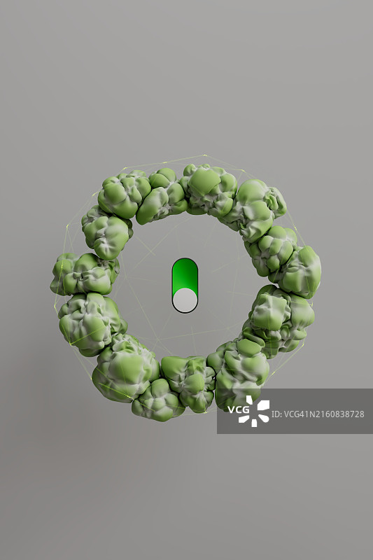 开启关闭按钮图标CGI图片素材