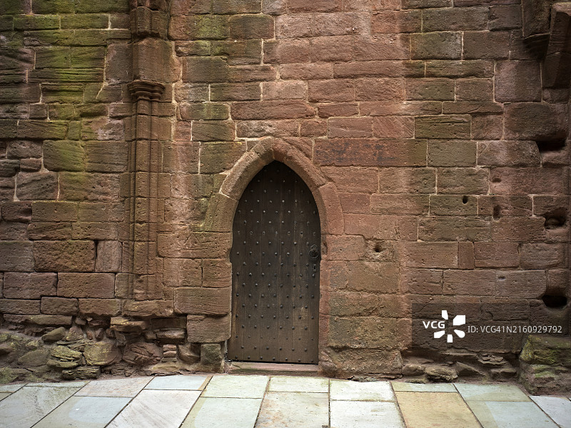 阿布罗斯修道院外墙图片素材