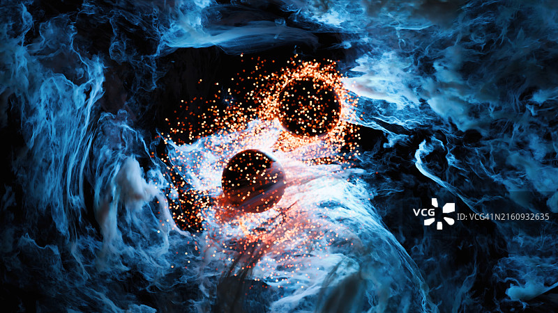 量子关联图片素材