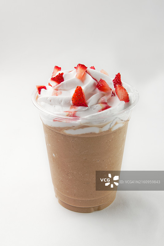 甜味奶昔图片素材